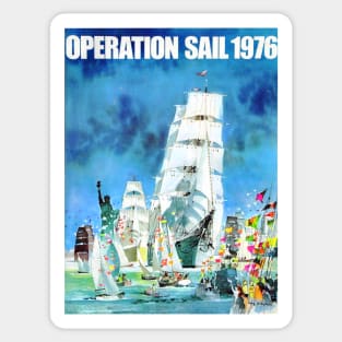 Operation Sail 1976 Sticker